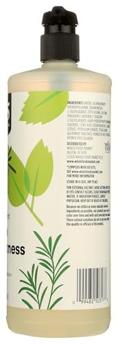 365 BY WHOLE FOODS MARKET, VOLUME & THICKNESS SHAMPOO WITH RICE PROTEIN & COLLAGEN, ROSEMARY MINT SCENT, 32 FL OZ