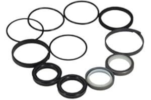 All States Hydraulic Seal Kit - Steering Cylinder fits Case 580K 580L 580M 580SK 580 Super L 580 Super M 590 580K 580L 580M 580SK 580 Super L 580 Super M 590 G110045
