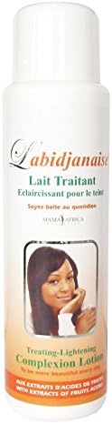 L'abidjanaise Treating-Lightening Complexion Lotion 500ml - BY ELYSEESTAR - WITHOUT HYDROQUINONE - EU VERSION - MADE IN ITALY
