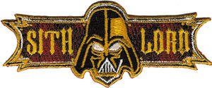 1.5" Star Wars Lucas Movie Sith Lord Darth Vader Patch