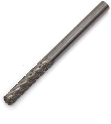 Cylindrical Tungsten Carbide Rotary Burr 3mm Head Diameter