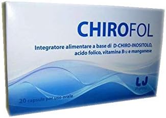 LJ Pharma Chirofol Integratore Alimentare 20 Capsule