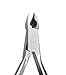 Stainless Steel Cuticle Nipper/Cutter/Clipper (Full Jaw, 4-Inch) Stainless Steel with Double Springs - Durable Manicure/Pedicure and Nail Art Tool - by Utopia Care