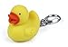 Kikkerland KRL07TC Duck LED Keychain with Sound