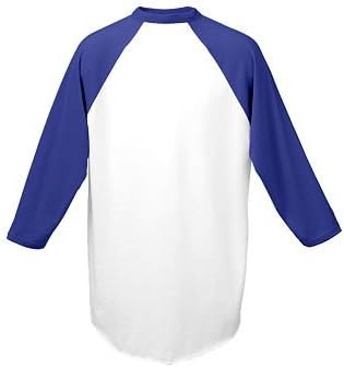 purple and white baseball jersey