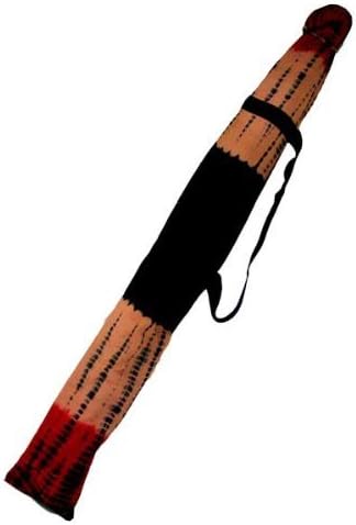 World Percussion USA Padded Didgeridoo Travel Bag - Tie Died Colors, Shoulder Strap, Drawstring OpeningNew!