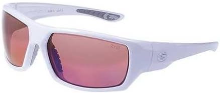 Polarized Eyewear, Blue Mirror, White