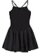 JEE.MDNMD.OO Girls' Flutter Sleeve Skirted Leotard