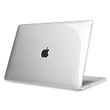 Fintie MacBook Pro 13 Case (2019 2018 2017 2016 Release) - Protective Snap On Hard Shell Cover for MacBook Pro 13 Inch A2159 A1989 A1706 A1708 with/Without Touch Bar and Touch ID, Crystal Clear