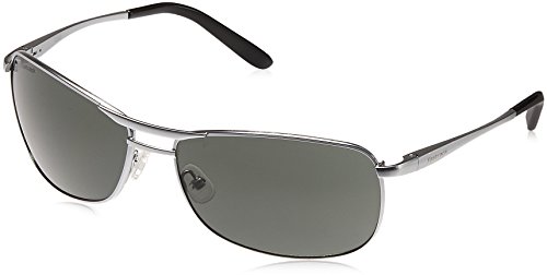 Fastrack Semi-Rimless Men's Sunglasses - (M032GR3|60|Green)