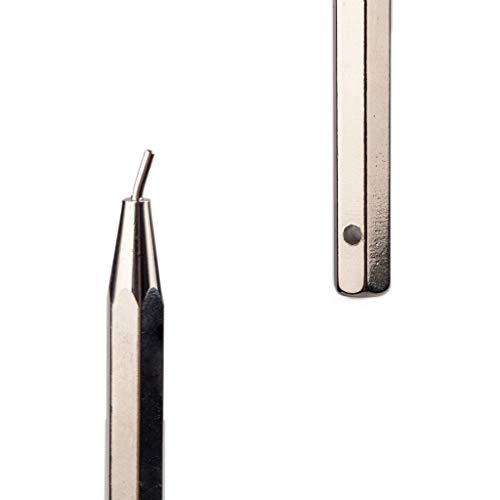 B Blesiya Nickel Violin Chin Rest Shaft Screwdriver Screw Wrench Violin Repair Tool