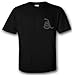Gadsden and Culpeper Blood of Tyrants T-Shirt - Black - XL