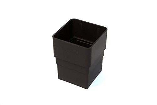 Marshall Tufflex Square 65mm Pipe Socket/Joiner RWSS1 Black White Brown Clay (Black)