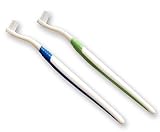 Dental Aesthetics UK Interspace Toothbrush (Set Of 2) Green & Blue For Orthodontic Braces & Wisdom Teeth