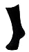 Hot Feet Men's 2 Pack Heavy Thermal Sock,Heather Grey and Black,Mens Size 10-13 Shoe Size 6-16