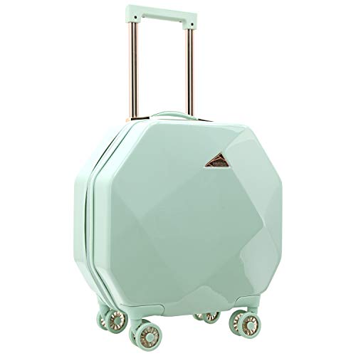 kensie 3d gemstone tsa lock spinner hardside luggage and tote