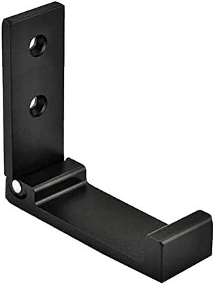 Drawoz Foldable Wall Mount Headphones Headset Holder Aluminum Alloy Wall Hanger Hook