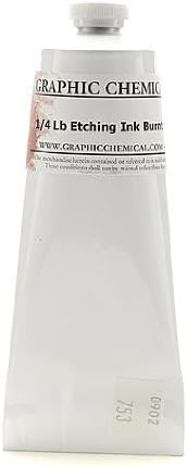 Graphic Chemical Etching &amp; Perfection Palette Ink burnt sienna 1/4 lb. tube [PACK OF 2 ]