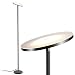 Floor Lamp, LED Torchiere Floor lamp, Tall Standing Uplight Industrial Floor Lamps Stepless Dimmable Modern Pole Floor Light for Living Room Offices Bedroom, TECKIN Daylight Floor Lights Black primary