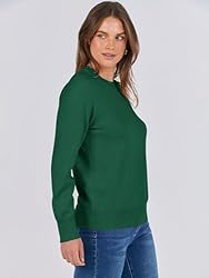 ANRABESS Women's Long Sleeve Crewneck Classic 2024