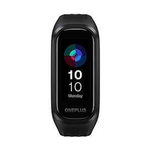 OnePlus Smart Band: 13 Exercise Modes, Blood Oxygen Saturation (SpO2), Heart Rate & Sleep Tracking, 5ATM+Water & Dust…