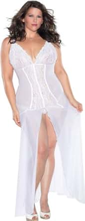 European lace wedding intimates 1/2 cup bride dress