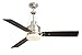 Emerson CF205BS Ceiling Fan with Light and Remote, 54-Inch Blades, Brushed Steel