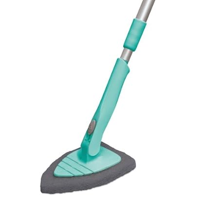 Spotzero by Milton Comfort Brush/Scrubber | 180 Degree Movement | Extendable & Detachable Handle for Multipurpose Cleaning: for Cleaning of Bathroom Tiles, Walls & Floor
