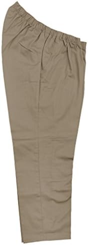 Adrians Unisex Wheelchair Sitter Pants (Adaptations By Adrian) Bull Denim (32W x 30L, Khaki)