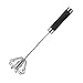 Egg Whisk, Stainless Steel Whisk Egg-beater, Ultra Durable Kitchen Utensil for Blending, Whisking, Beating & Stirring by MERRY BIRD