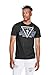 GUESS Factory Men's New York Graphic Logo Crewneck Short Sleeve Tee Jet Black