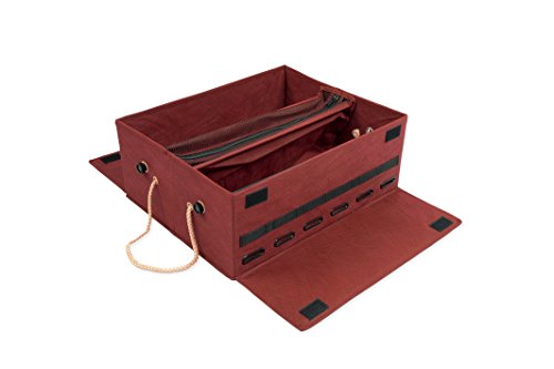 Santa's Bags Decorated Ribbon Dispenser and Storage Box