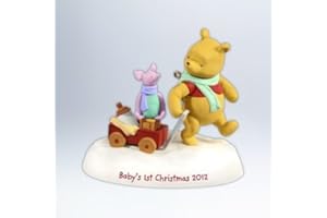 Winnie The Pooh Baby's First Christmas Hallmark 2012 Keepsake Ornament QXD1601