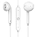 TOPLAY Wireless Sports Bluetooth Headphones, Earphones Stereo with Mic Bass Noise Cancellation Bluetooth V4.1 for Gym Running Workout 8 Hour Battery Noise Canceling Headsets (White)