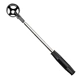 HAIYASI Golf Ball Retriever /Golf Pick Up Scoop with Stainless Steel Shaft, 16.5