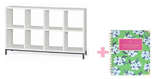 image for Better Homes and Gardens.. Cube Organizer with Metal Base - 8 Cube, Wh