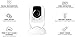 Tend Insights Lynx Indoor 1080p HD Security Camera - Home Surveillance Monitor w/Facial Recognition, WiFi, Night Vision