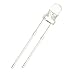 Chanzon 100 pcs 3mm Infrared Ray IR 940nm Emitter LED Diode Lights (Clear Transparent Round Lens DC 1.2V-1.5V 20mA) Lighting Bulb Lamps Electronics Components Indicator Light Emitting Diodes