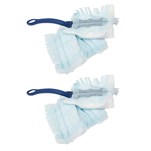 2 Pack Spic & Span Microfiber Disposable Duster Refills Clean Removes Dust Dirt - Thumbnail 3