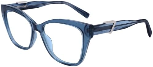 Marc Jacobs Eyeglasses - Marc 430 PJP Blue Glitter Frames Only 53-16-140 Marc Jacobs MARC-430 PJP Acetate Transparent Blue / Glitter  main image 4