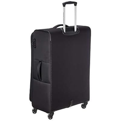 American Tourister Vermont Polyester 82.5 cms Black Softsided Check-in Luggage (FV9 (0) 09 003)