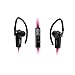 Jarv NMotion Sport Wireless Bluetooth 4.0 Stereo Earbuds/Headphones with In-Line Microphone , Pink