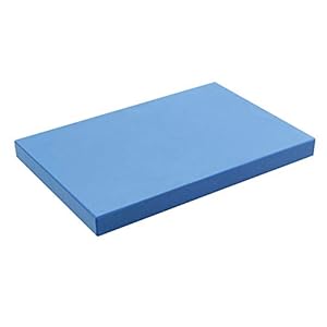 Yoga-Mad Unisex’s Half Yoga Block-EVA Foam, Blue, 305 x 205 x 25 mm