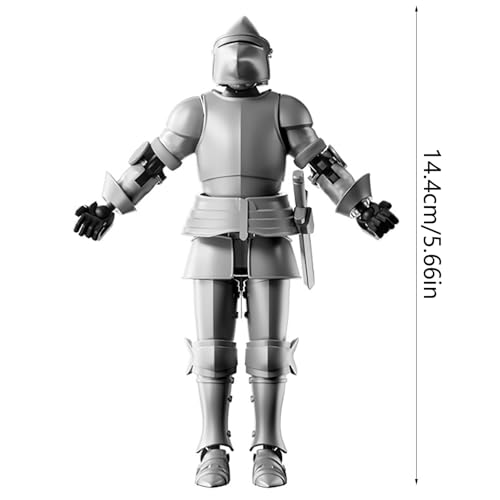 2024 Five Generations of Joint Dolls Medieval Infantry Heavy Soldier Realistic Joint Activities Can Be Arbitrarily Postponed Hand Made Ornaments