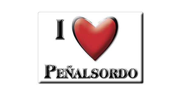 Enjoymagnets PEÑALSORDO (BA) Souvenir IMANES DE Nevera ESPAÑA ...