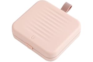 4EVERY Small Sewing kit Travel Size, Mini Sewing Kits Storage-Box Gifts for Adults, Beginners DIY Easy Embroidery Thread Needle Accessories,Home and Hand Sewing Supplies, Basic Emergency Needle case (Pink)