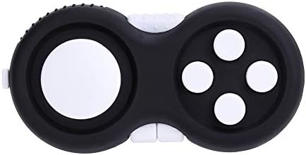 FIDGET DICE Anti-Anxiety and Depression Pad Fidget Toy for Children and Adults (White)