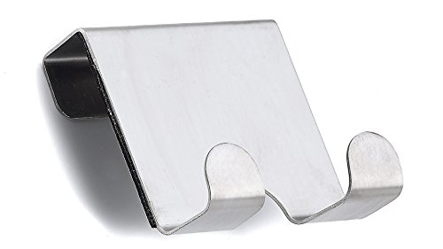 Richelieu Hardware RH3002201170 Utility Over the Door Hook, Stainless Steel Finish