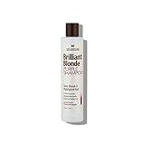 Brilliant Blonde Purple Shampoo 8.4 oz (250 ml). Tones Blonde & Highlighted Hair. Low pH Formula, Sulfate Free, Gluten Free