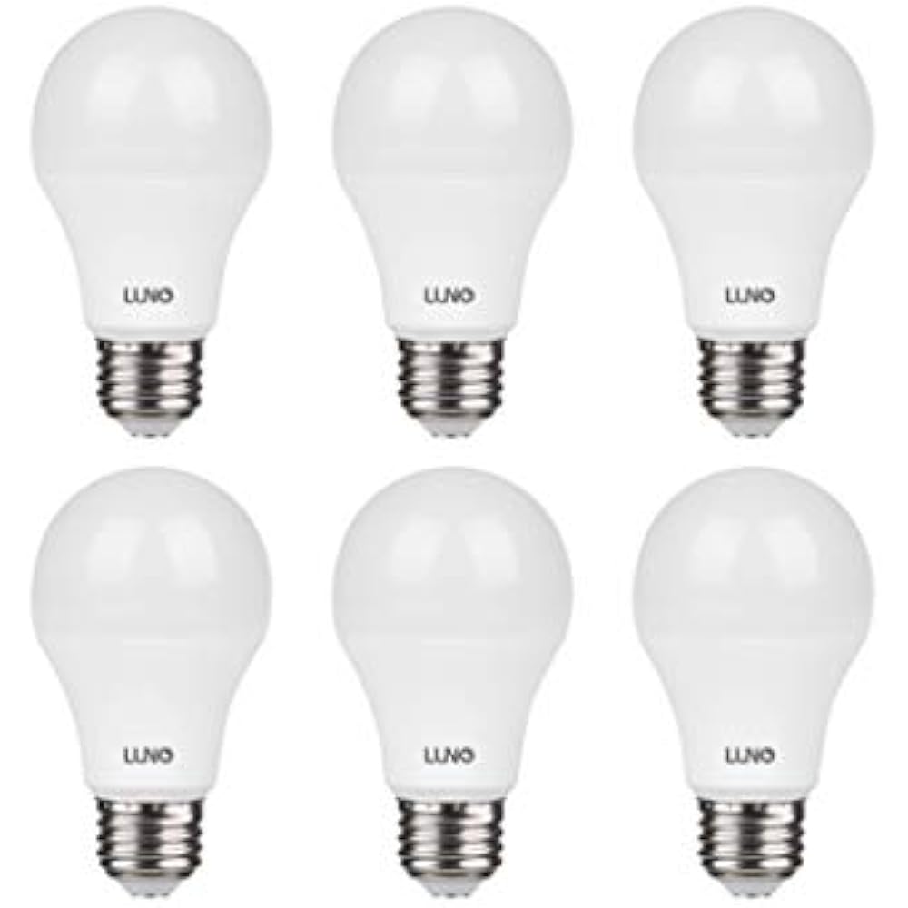 A19 NonDimmable LED Bulb, 11W (75W Equivalent), 1100 Lumens, 5000K